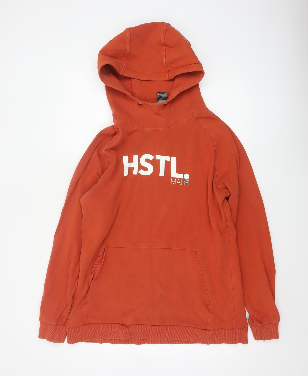 HSTL. MADE Men’s Orange L Graphic Print Pullover Hoodie