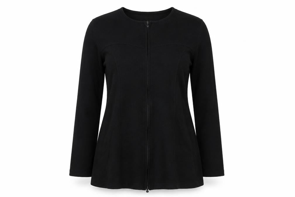 Bitte Kai Rand Women Black M Full Zip Long Sleeve Knit Jumper