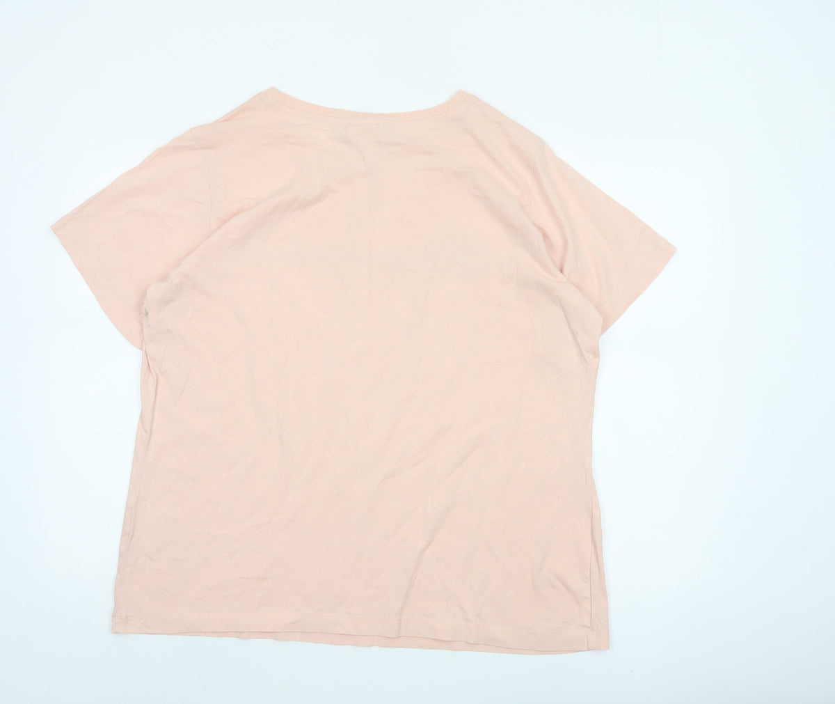 Champion Women’s Pink 2XL Basic Logo Crew Neck Short Sleeve T-Shirt