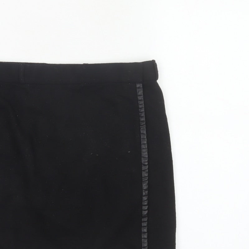 Gap Women’s Black UK 6 Short Wrap Mini Skirt