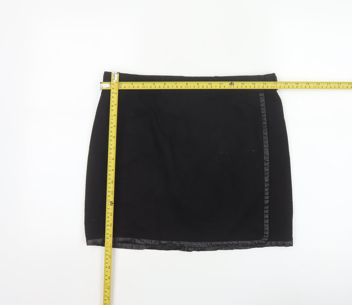 Gap Women’s Black UK 6 Short Wrap Mini Skirt