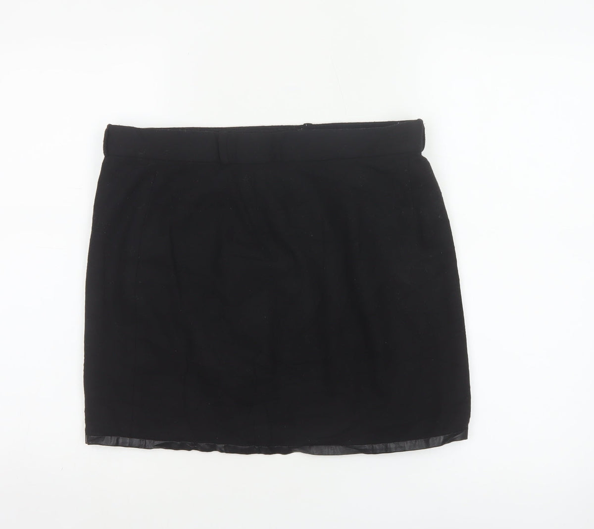Gap Women’s Black UK 6 Short Wrap Mini Skirt