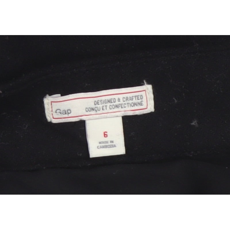 Gap Women’s Black UK 6 Short Wrap Mini Skirt