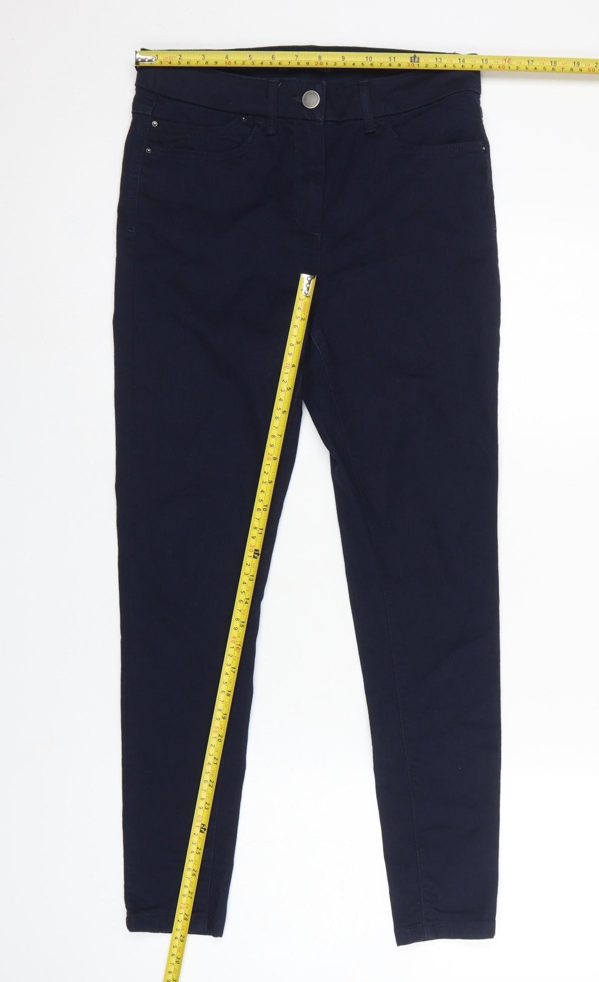 Marks & Spencer Women’s Blue UK 12 Slim Stretch Jeggings