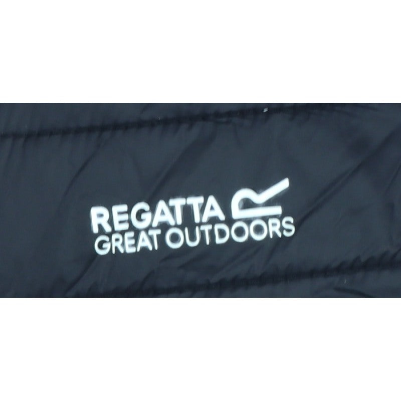 Regatta Men’s Black L Hooded Quilted Softshell Jacket Outdoor