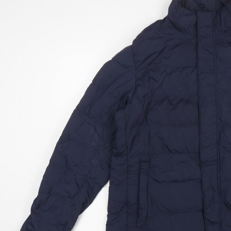 Uniqlo Men’s Blue L Lightweight Down Puffer Jacket Water Resistant