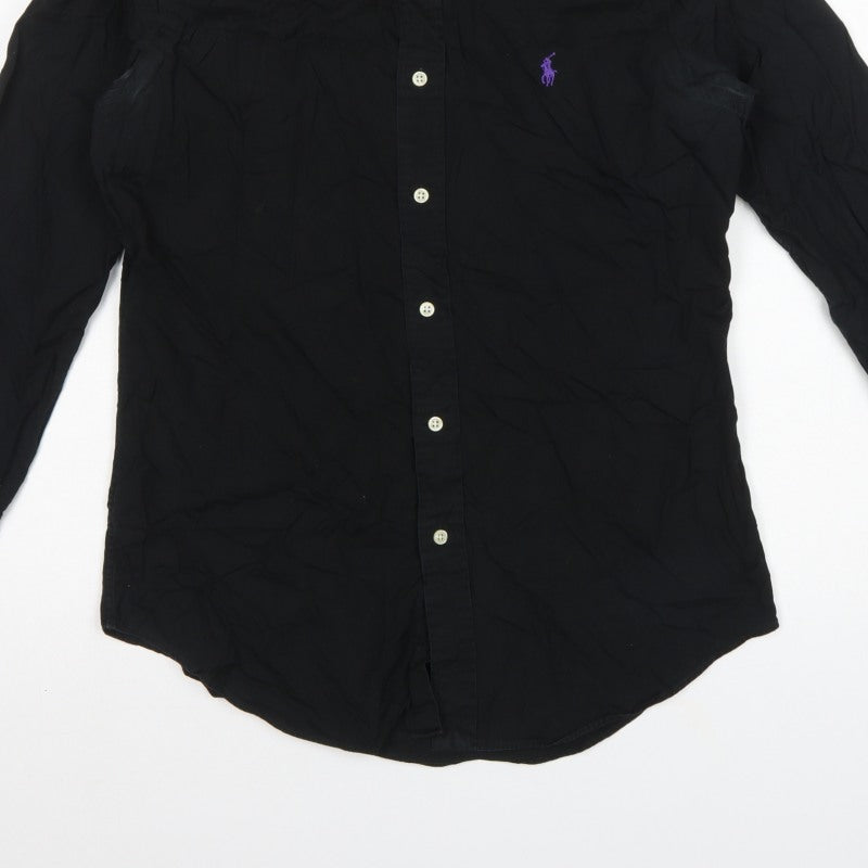 Ralph Lauren Men's Black S Button-Down Long Sleeve Shirt