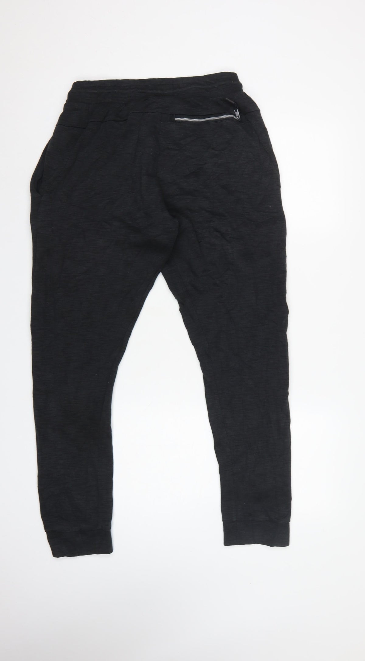Nike Men’s Black M Tapered Cuffed Jogger Sweatpants Logo