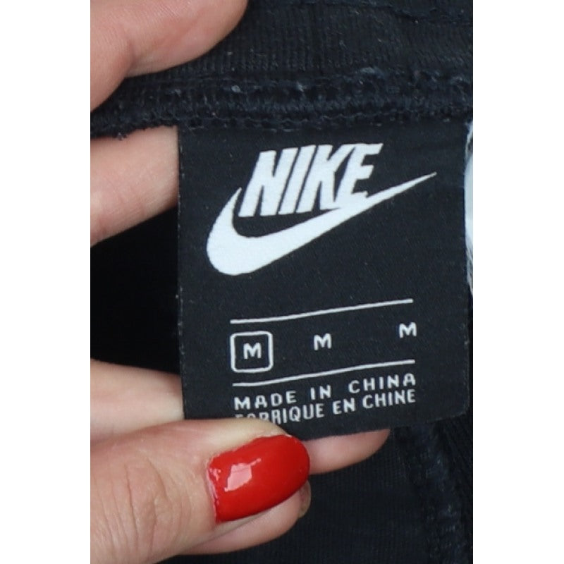 Nike Men’s Black M Tapered Cuffed Jogger Sweatpants Logo