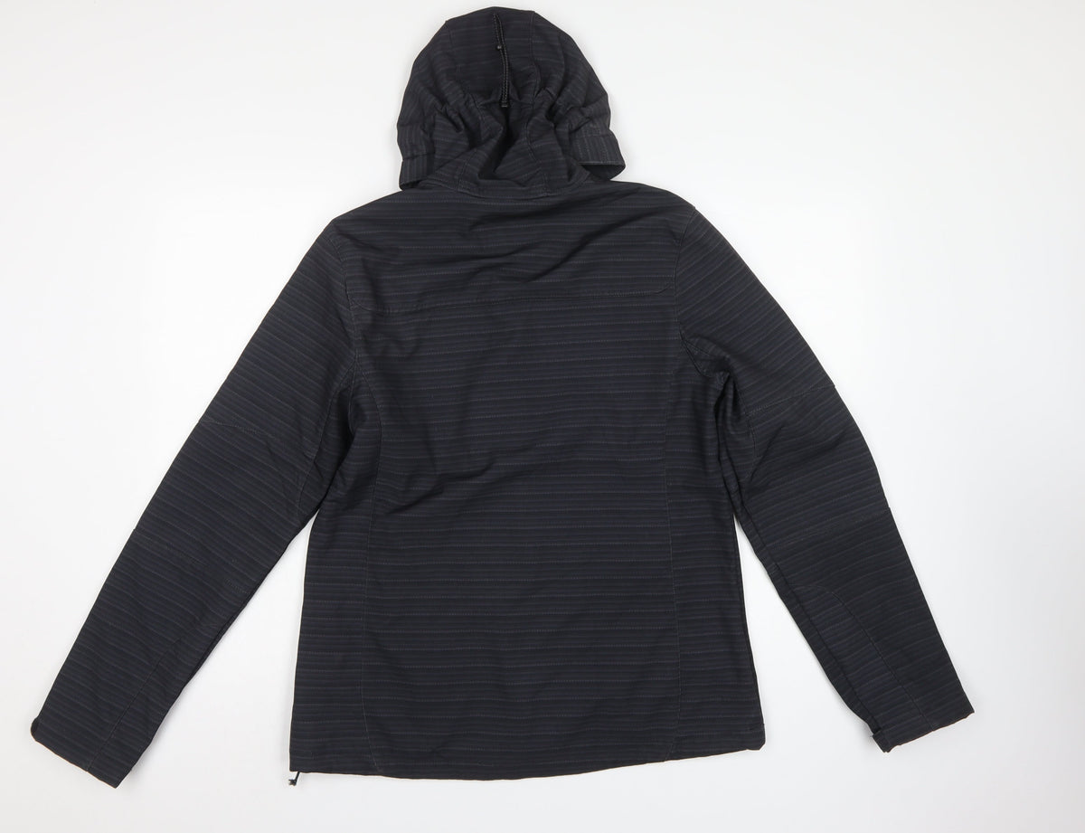 Mountain Warehouse Women’s Black Softshell Hooded Jacket UK 14