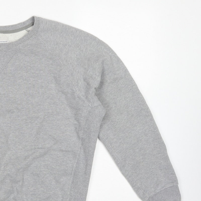 Timothy Everest Unisex Adults Grey M Pullover Crew Neck Sweatshirt
