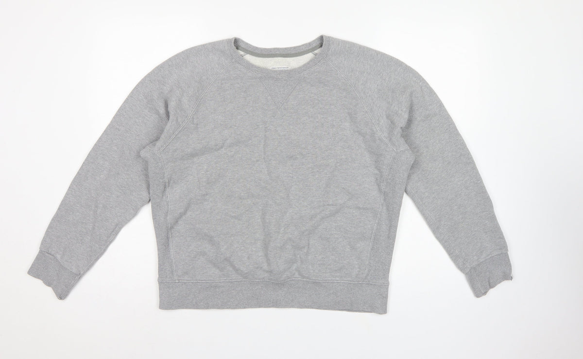 Timothy Everest Unisex Adults Grey M Pullover Crew Neck Sweatshirt