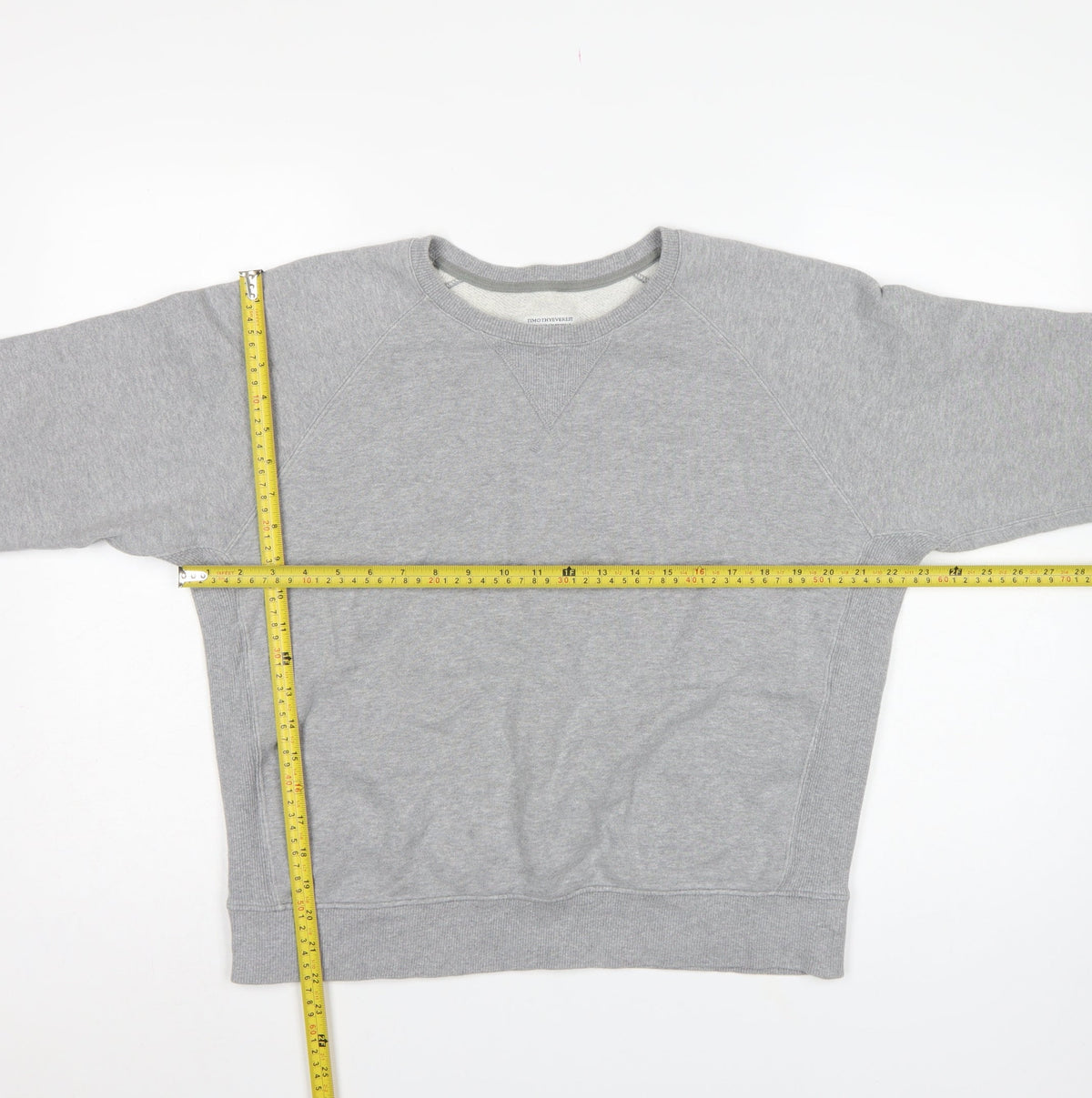 Timothy Everest Unisex Adults Grey M Pullover Crew Neck Sweatshirt