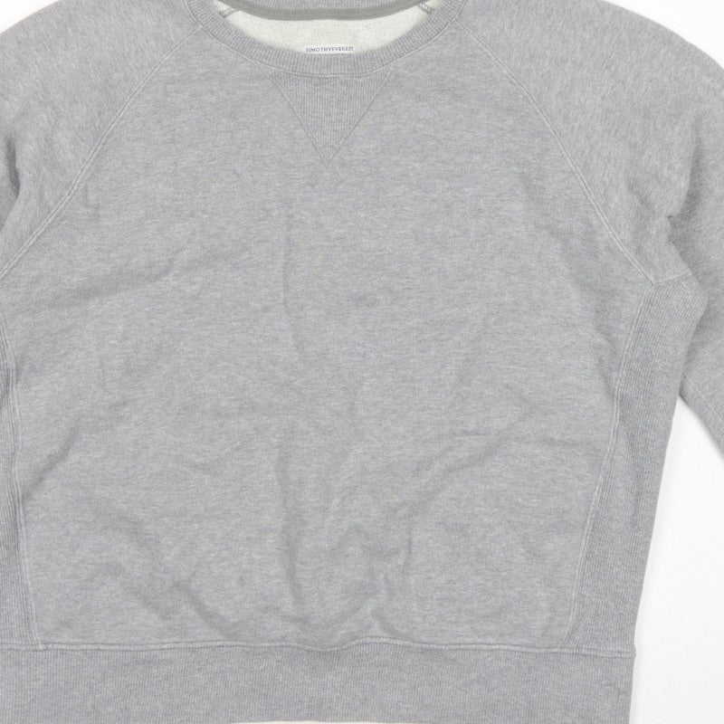 Timothy Everest Unisex Adults Grey M Pullover Crew Neck Sweatshirt