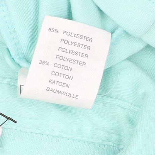 Damart Women’s Mint Green Size 14 Collared Long Sleeve Button-Up Top