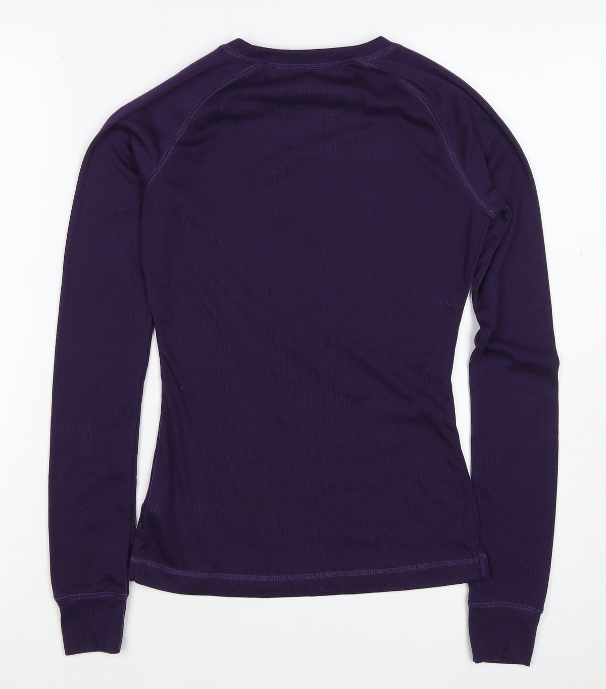 Mountain Warehouse Women Purple UK 6 Thermal Long Sleeve T-Shirt