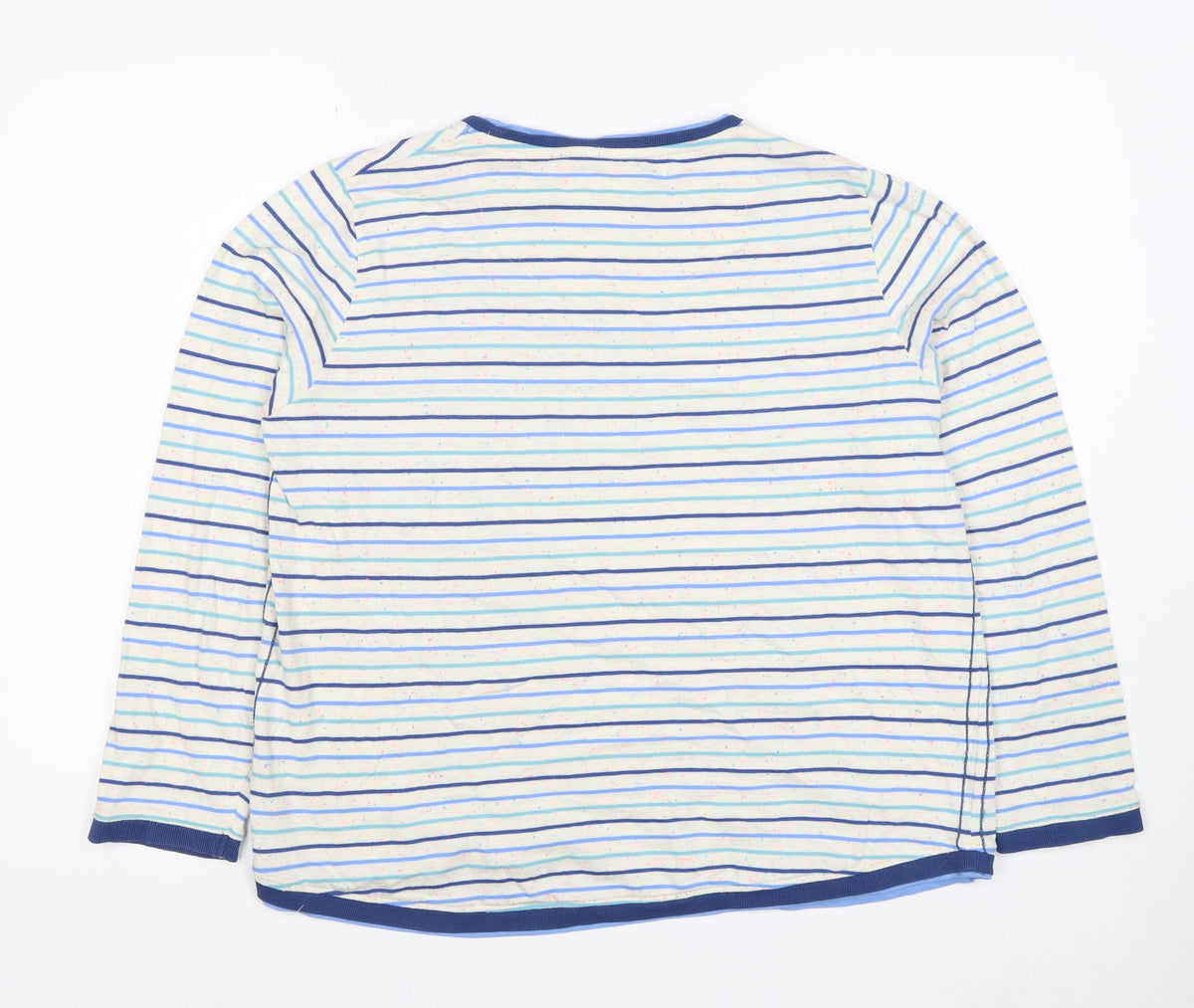 Country Rose Women Multicoloured Striped L Ringer Long Sleeve T-Shirt