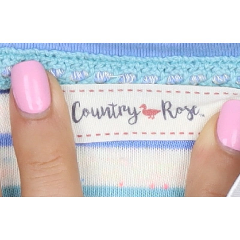 Country Rose Women Multicoloured Striped L Ringer Long Sleeve T-Shirt