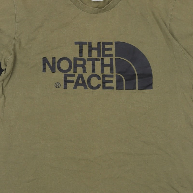 The North Face Women’s Green L Basic Logo Stripe T-Shirt