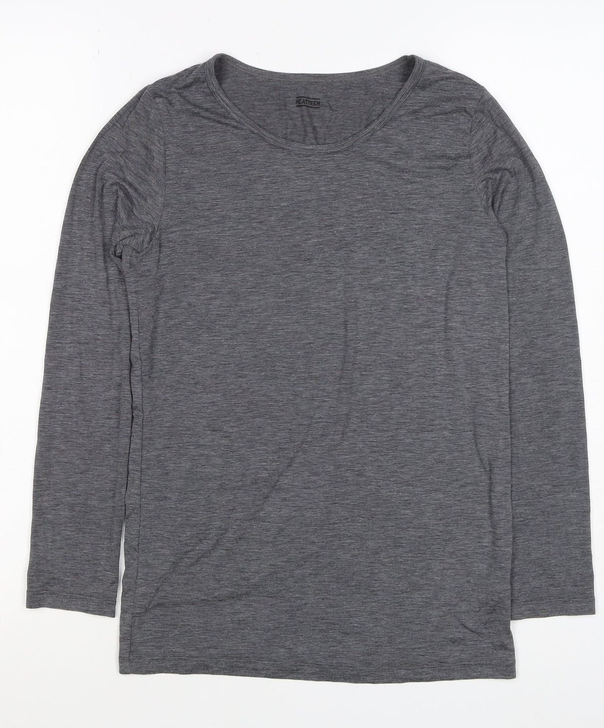 Uniqlo Boys Grey 13 Years HEATTECH Long Sleeve Thermal T-Shirt