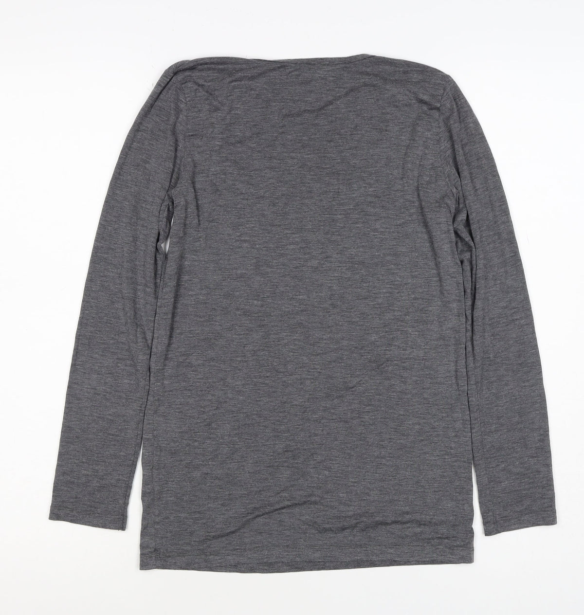 Uniqlo Boys Grey 13 Years HEATTECH Long Sleeve Thermal T-Shirt
