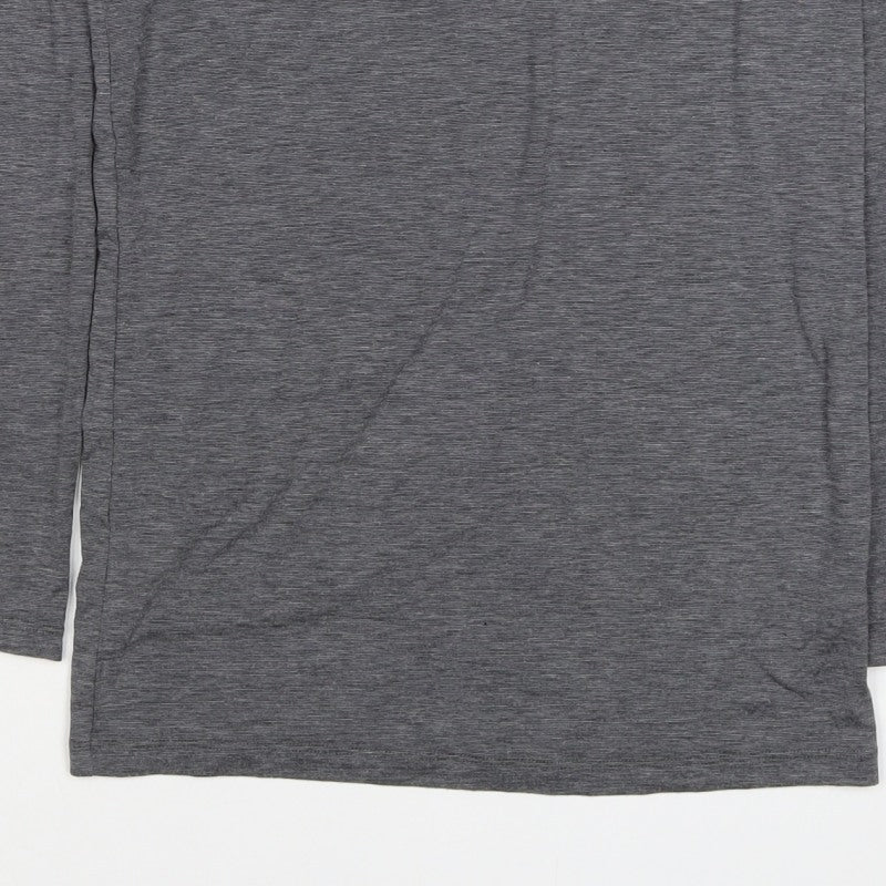 Uniqlo Boys Grey 13 Years HEATTECH Long Sleeve Thermal T-Shirt