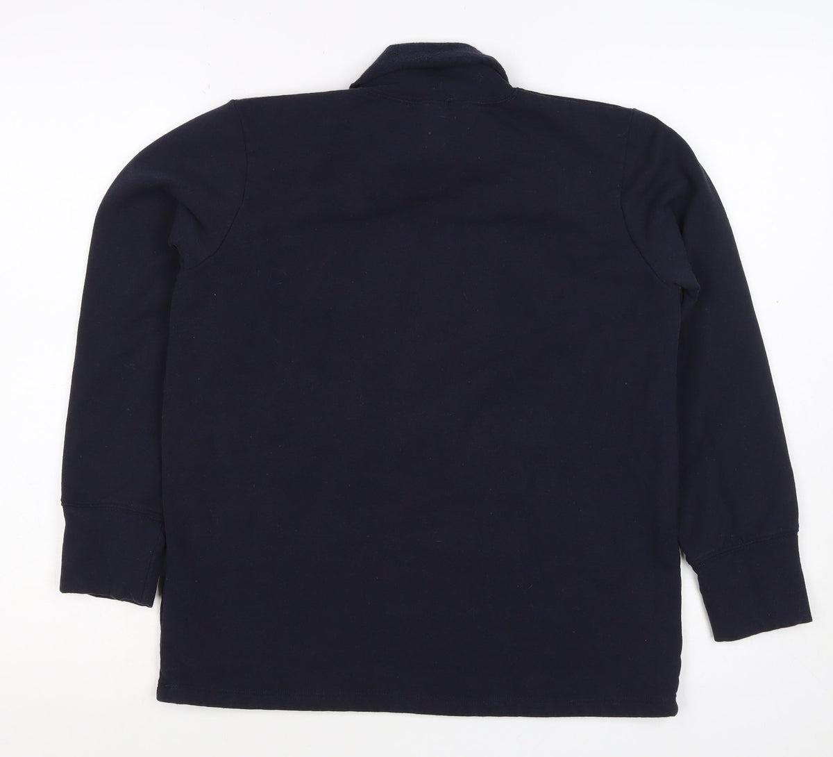 Kicot Women’s Navy Blue M High Neck Pullover Sweatshirt Cotton
