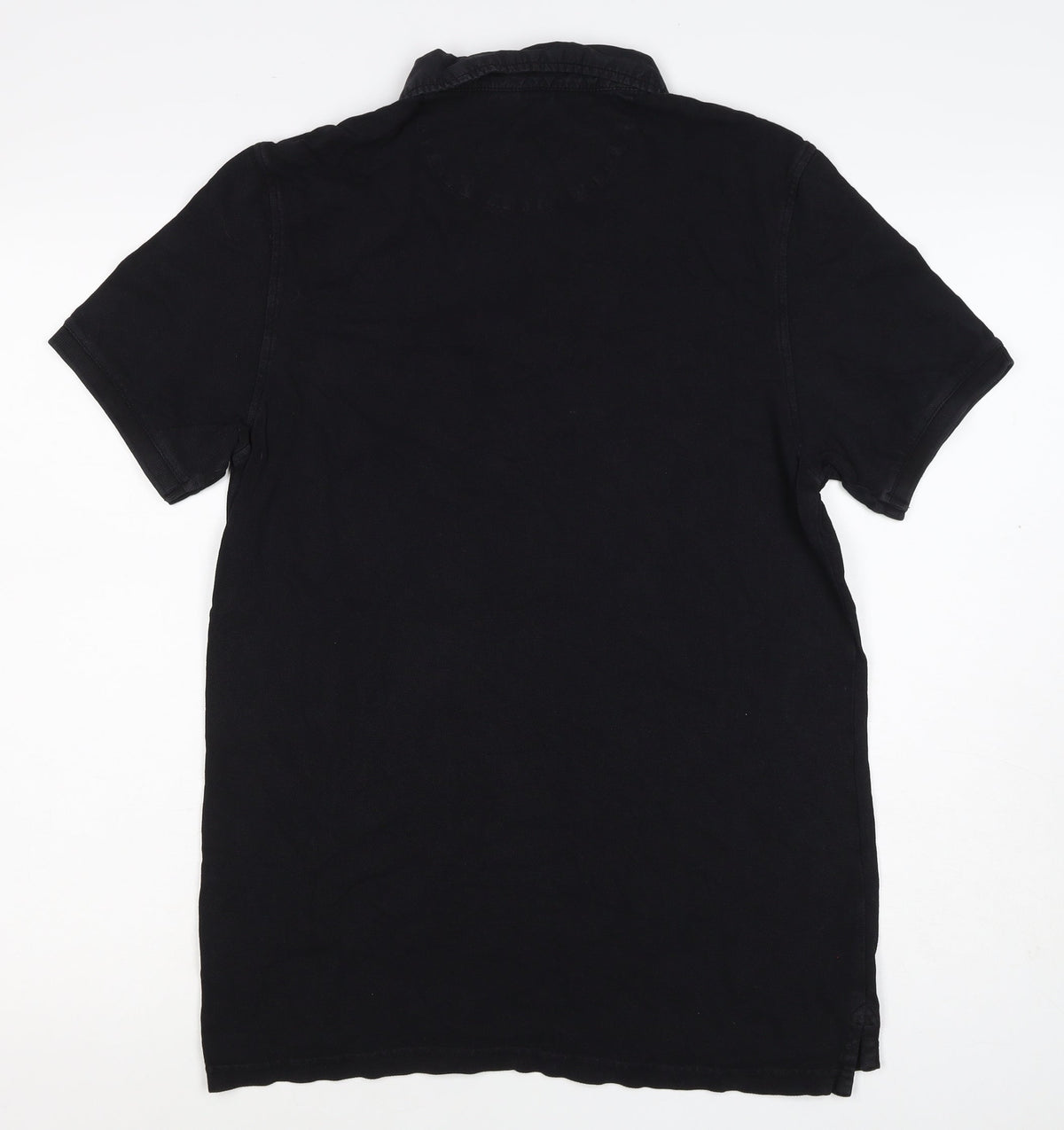 Calvin Klein Men’s Black M Short Sleeve Cotton Stretch Polo Shirt