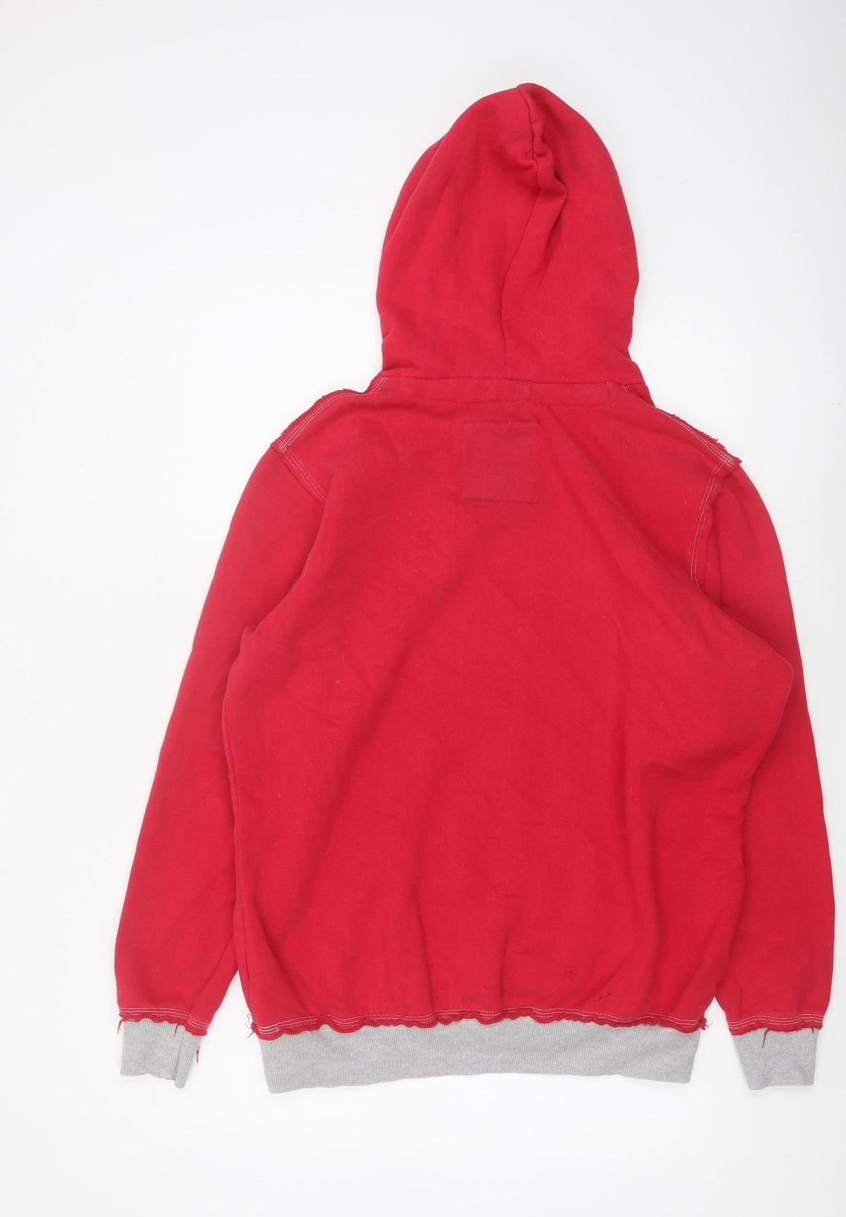 Lee Cooper Teens Red Size 16 Pullover Hoodie Graphic Print Cotton Blend