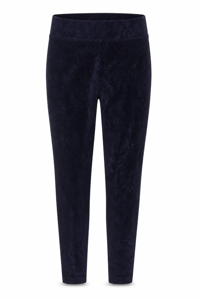 Marks and Spencer Women Blue UK 10 Short Corduroy Skinny Leggings