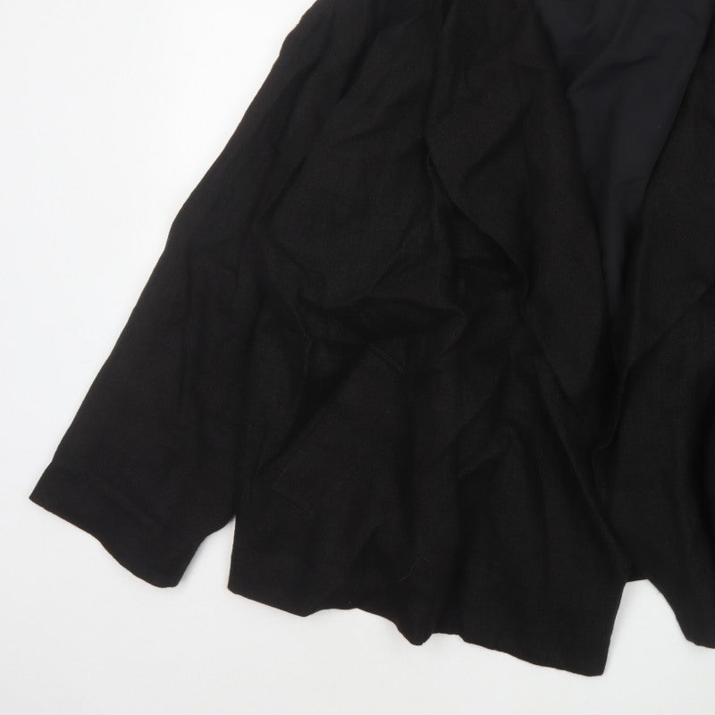 Phoebe English Women’s Black M Open Cotton Designer Jacket