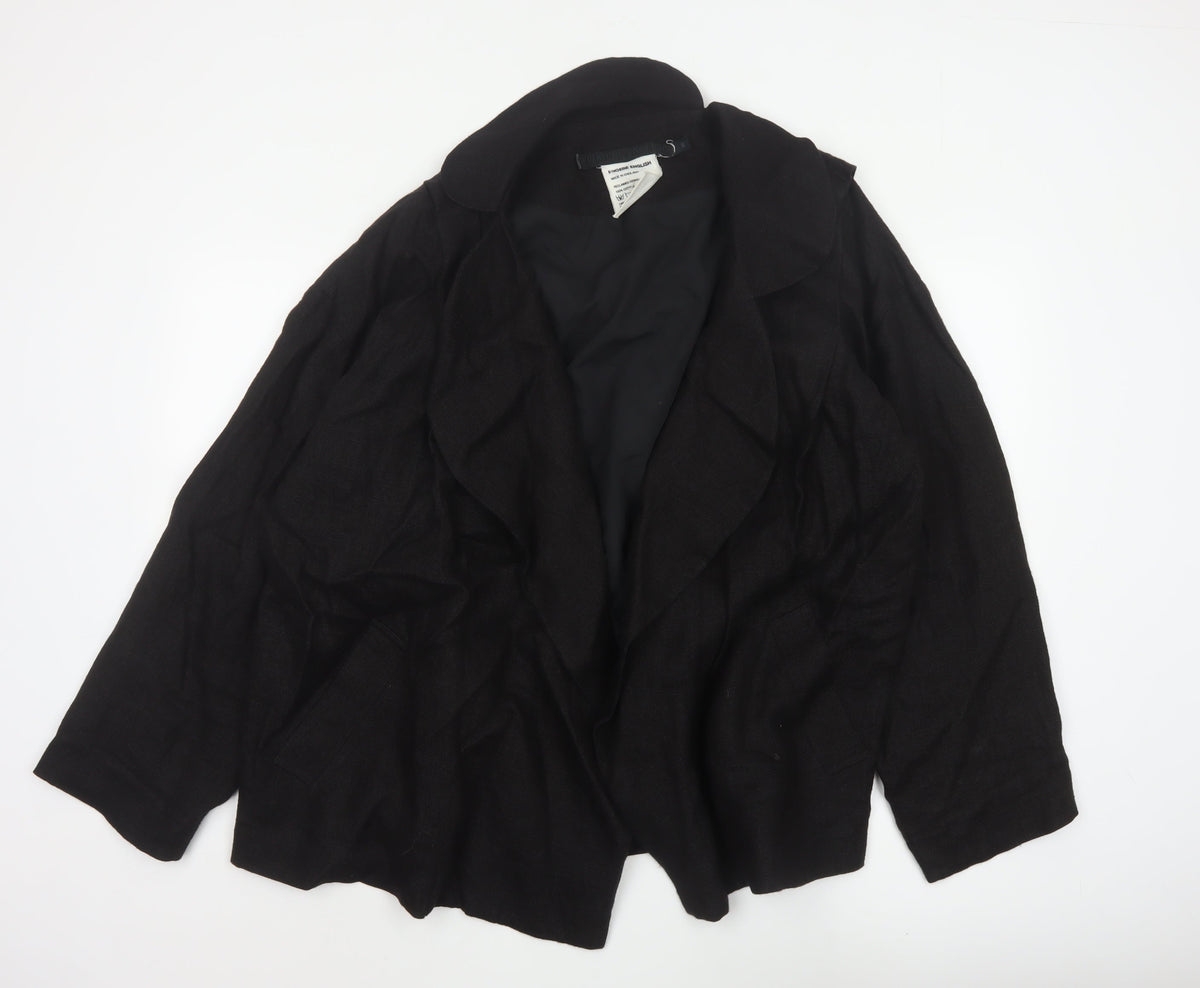Phoebe English Women’s Black M Open Cotton Designer Jacket
