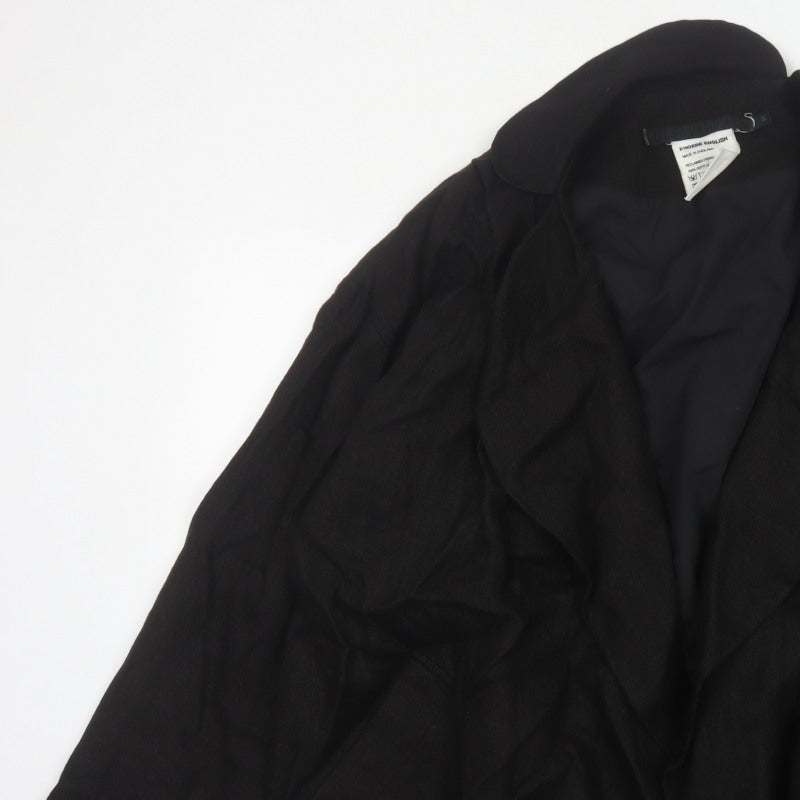 Phoebe English Women’s Black M Open Cotton Designer Jacket