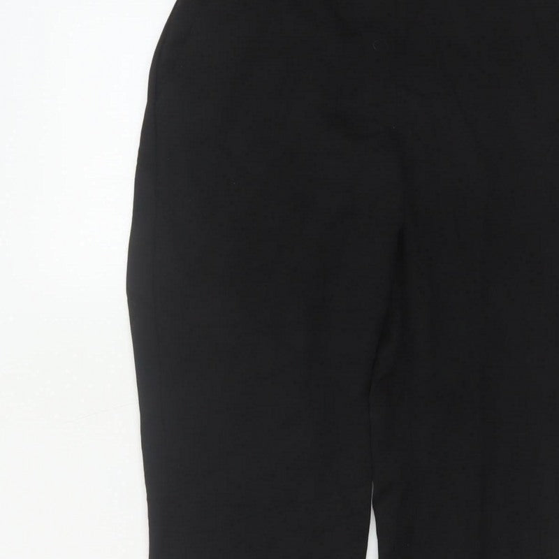 H&M Women’s Black UK 10 Straight Leg Tailored Dress Trousers