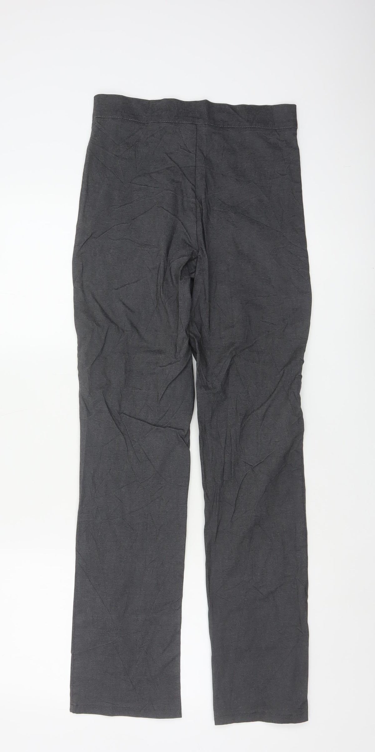Urban Stitch Womens Grey UK 12 Straight Work Trousers