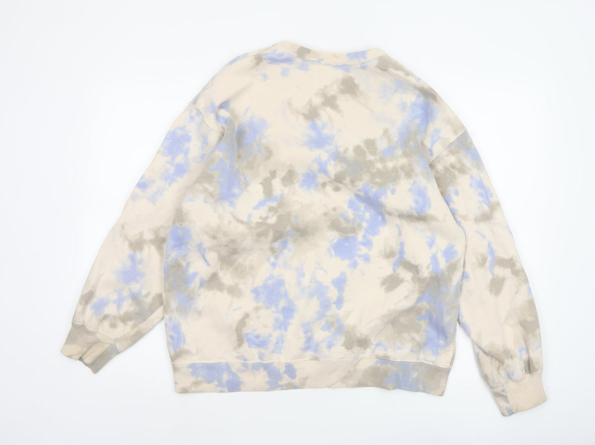 Hollister Women’s Multicoloured S Los Angeles Tie Dye Logo Sweatshirt