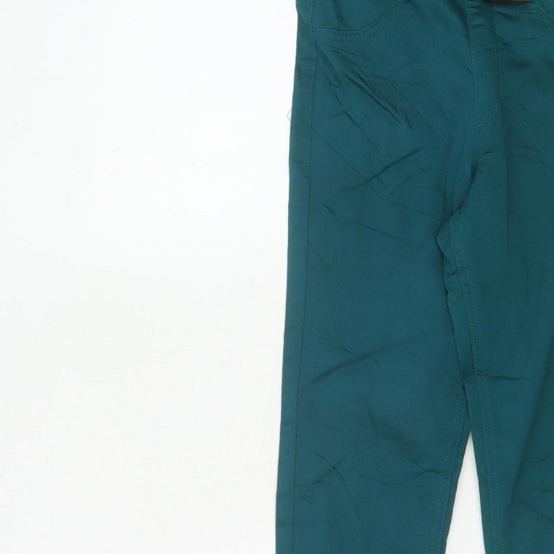 M&S Women’s Dark Aqua Size 6 Regular High Rise Skinny Jeggings