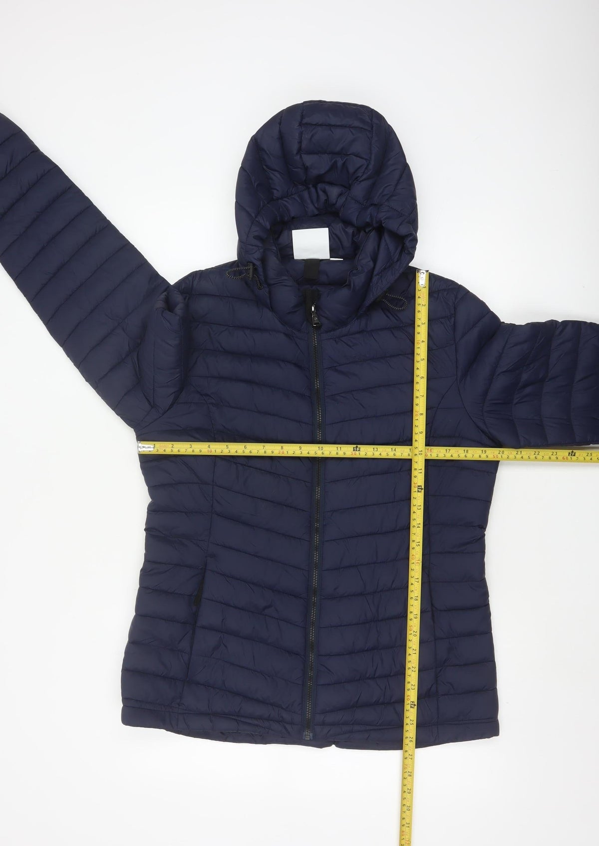 TOG24 Women’s Blue Size 14 Hooded Quilted Puffer Jacket