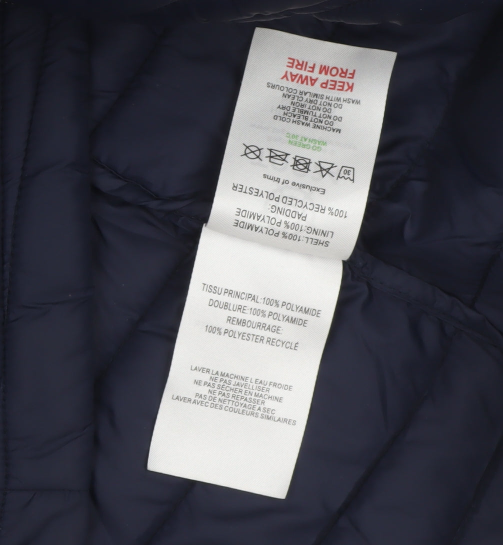 TOG24 Women’s Blue Size 14 Hooded Quilted Puffer Jacket