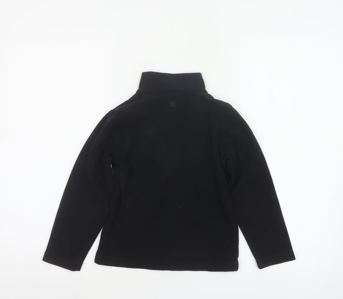 Mountain Warehouse Boys Black 5-6 Years Fleece 1/4 Zip Sweatshirt