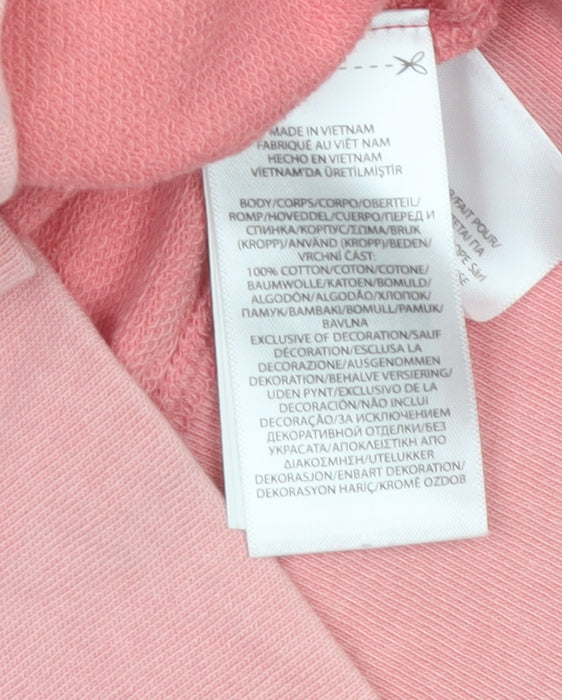 Polo Ralph Lauren Men’s Pink S Cotton Crew Neck Logo Sweatshirt