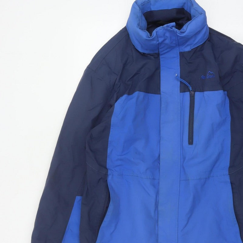 Peter Storm Men's Blue Size S Outdoor Full Zip Jacket