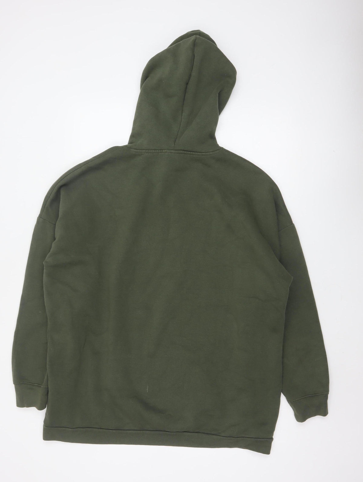 Bench Women’s Green UK 14 Pullover Hoodie Logo Fleece