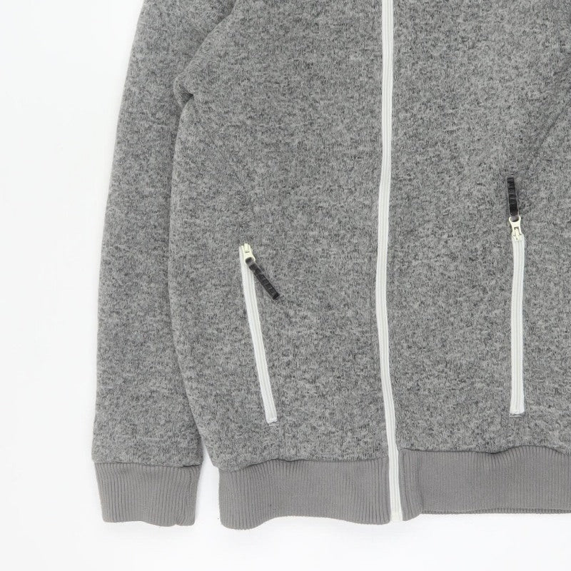 Dare 2b Men’s Grey Marl S Full Zip Hooded Fleece Sweatshirt