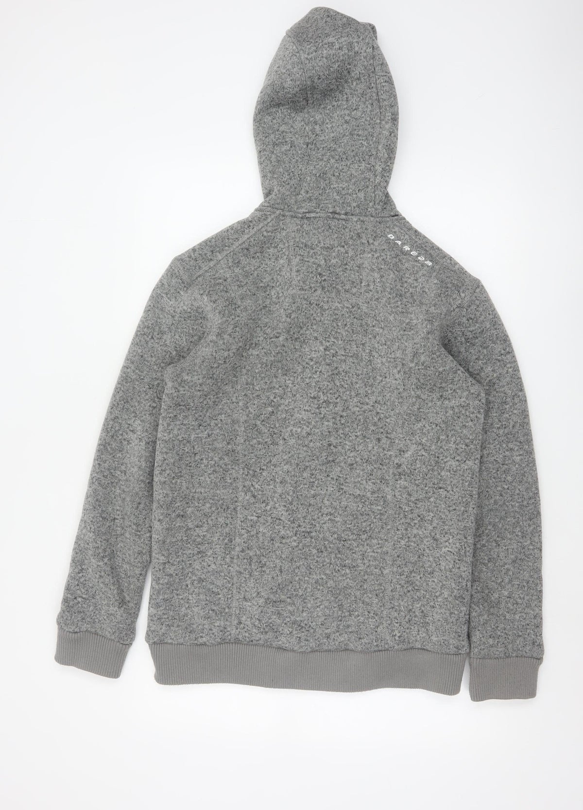 Dare 2b Men’s Grey Marl S Full Zip Hooded Fleece Sweatshirt