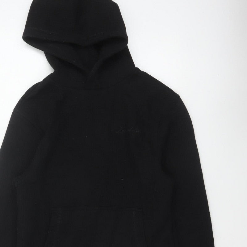 UN_PLANNED River Island Men’s Black XS Pullover Hoodie Logo
