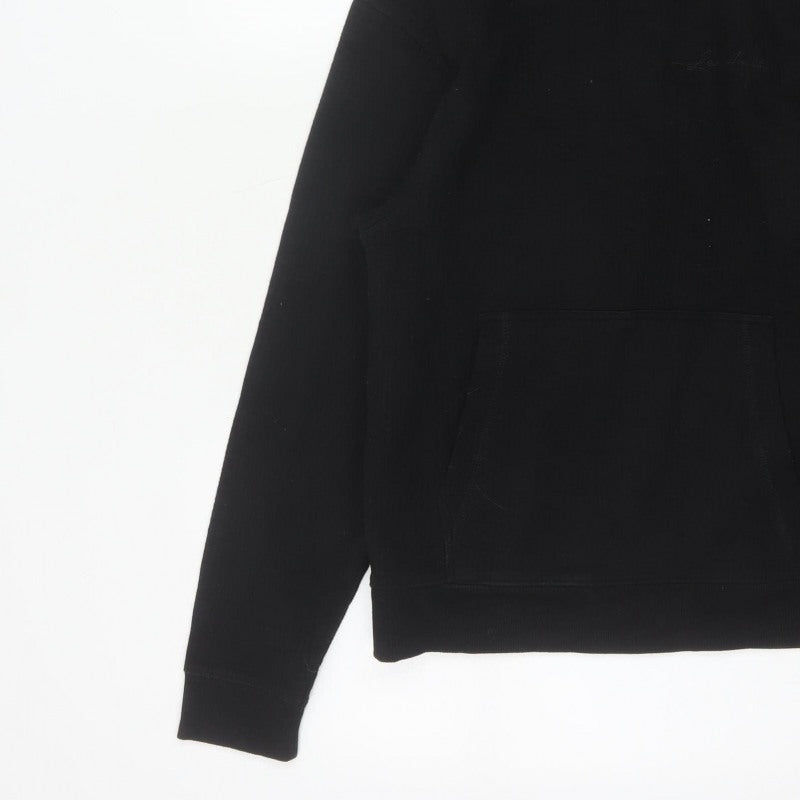 UN_PLANNED River Island Men’s Black XS Pullover Hoodie Logo