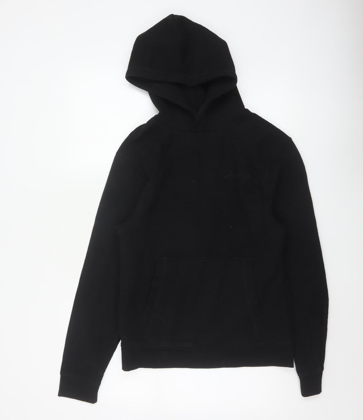 UN_PLANNED River Island Men’s Black XS Pullover Hoodie Logo