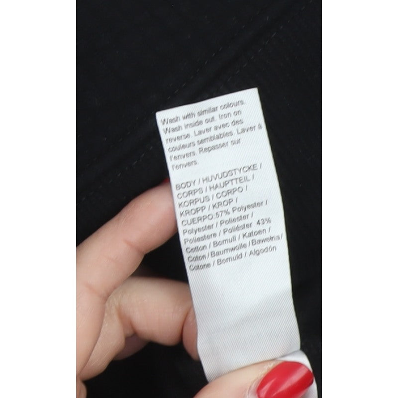 UN_PLANNED River Island Men’s Black XS Pullover Hoodie Logo