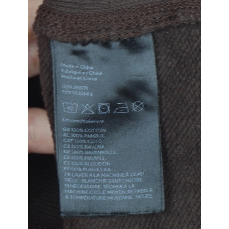 H&M Women’s Brown 2XL Oversized Fit Crew Neck Cotton Sweatshirt